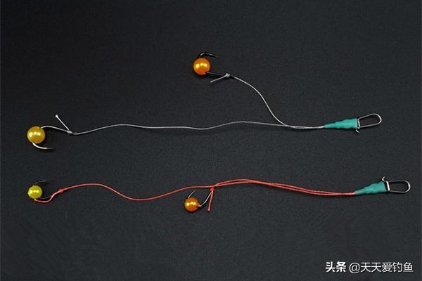 珠珠钓如何选钩,珠珠钓绑钩方法图解