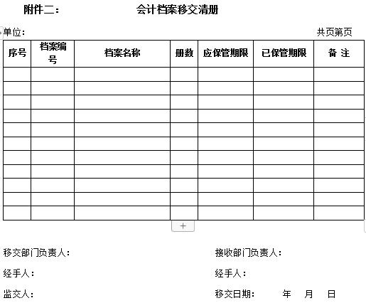 会计档案管理制度范本,学校会计档案管理制度范本
