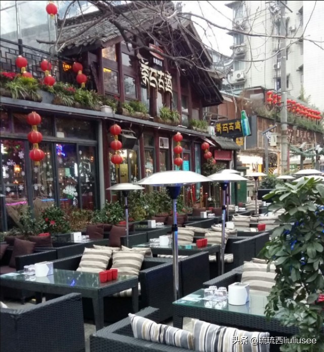 九眼桥酒吧夜景,九眼桥酒吧文化街区