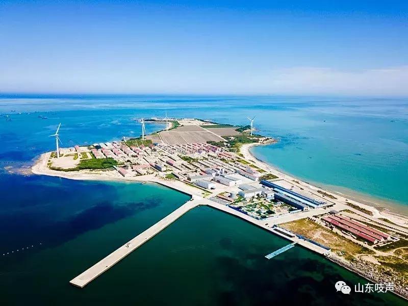 东楮岛海草房全景,东楮岛渔村海草房介绍