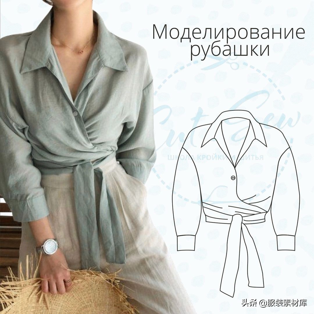 超简单的款式图,时尚法式图纸