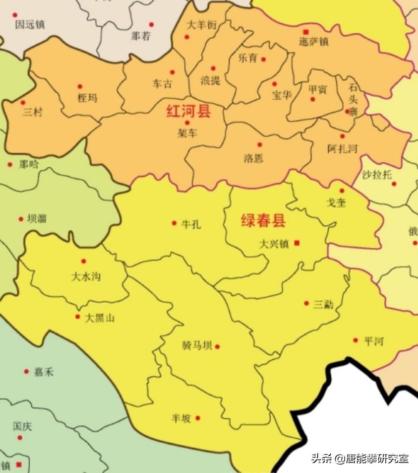 红河元阳绿春,红河州绿春县基本情况