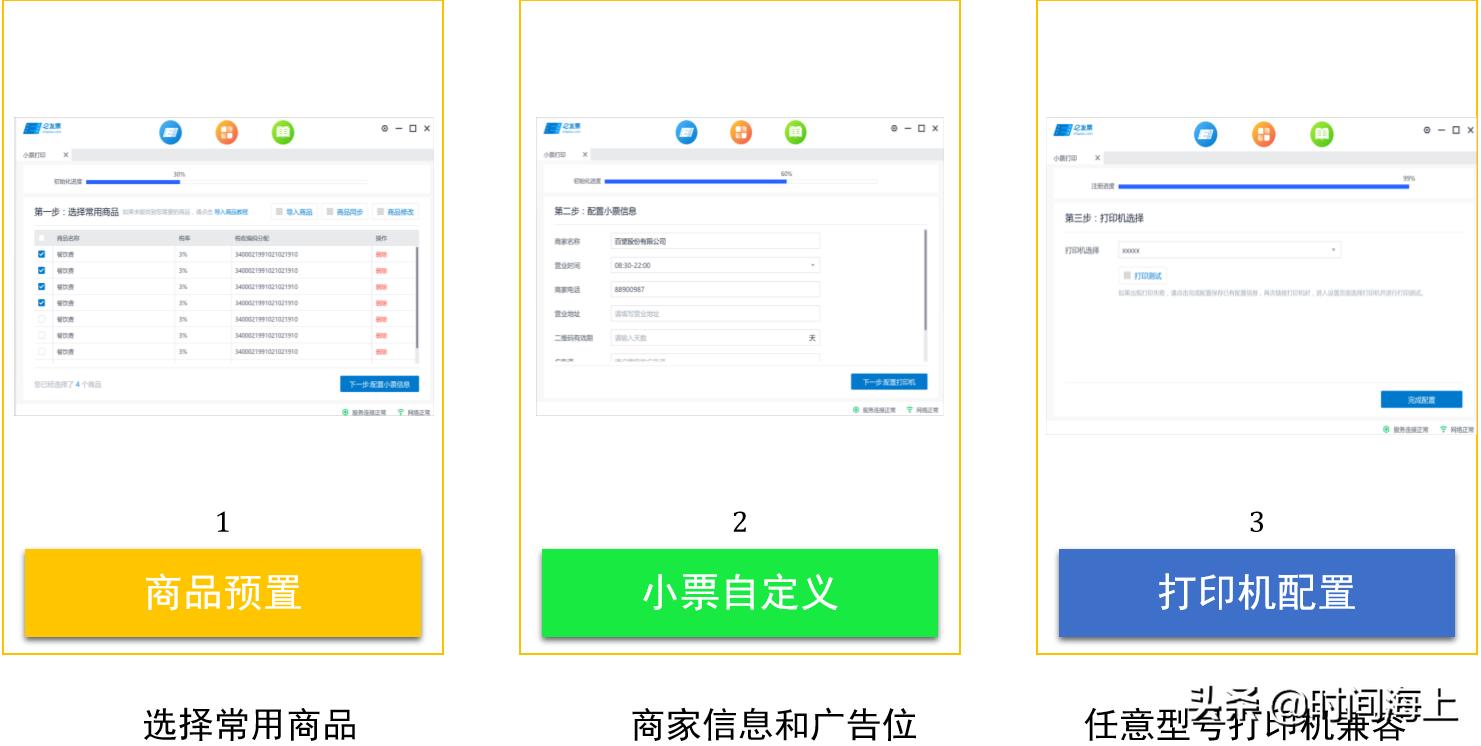 解放商家双手的*票开**神器，消费者可自助扫码*票开**了
