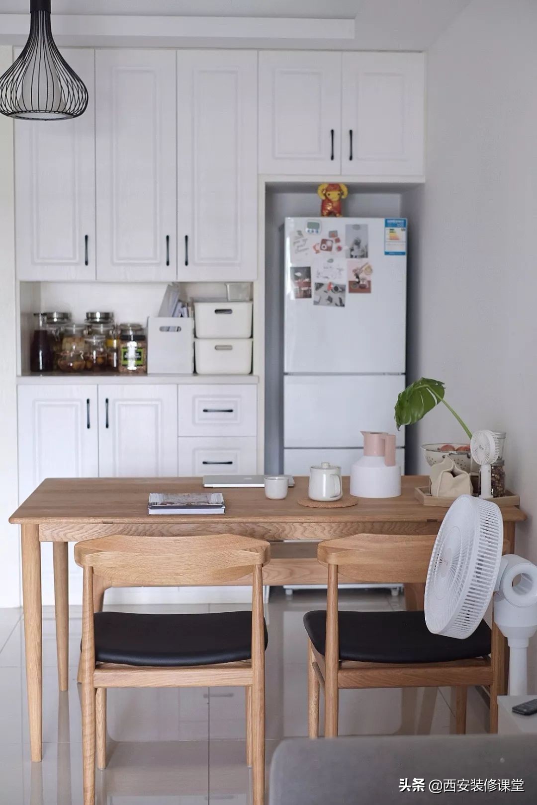 冰箱都放在房子什么位置,房子小冰箱太大真的占地方