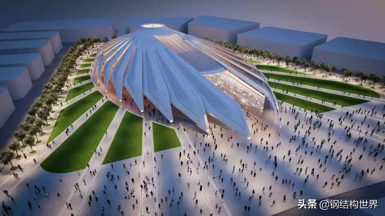 迪拜世博会各个国家馆城市设计,2020年迪拜世博会中国馆效果图
