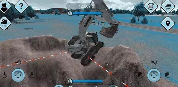 挖掘机甩土教程,挖掘机找平甩土