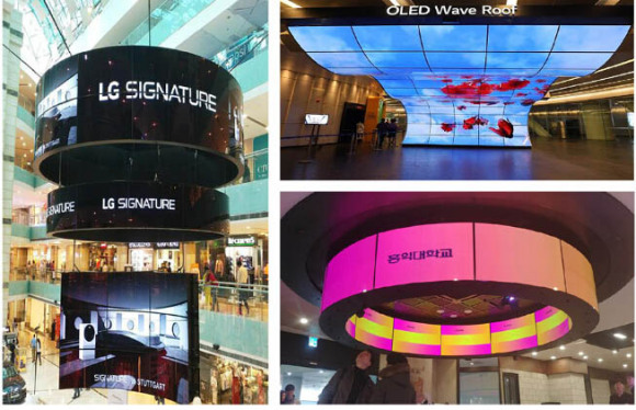 oled拼接屏和柔性屏,oled拼接屏竖拼