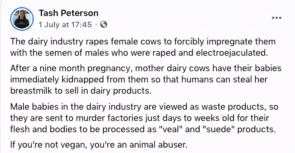 外国妹子冲进肯德基泼血怒吼：吃肉是大*杀屠**！网友们：有病？