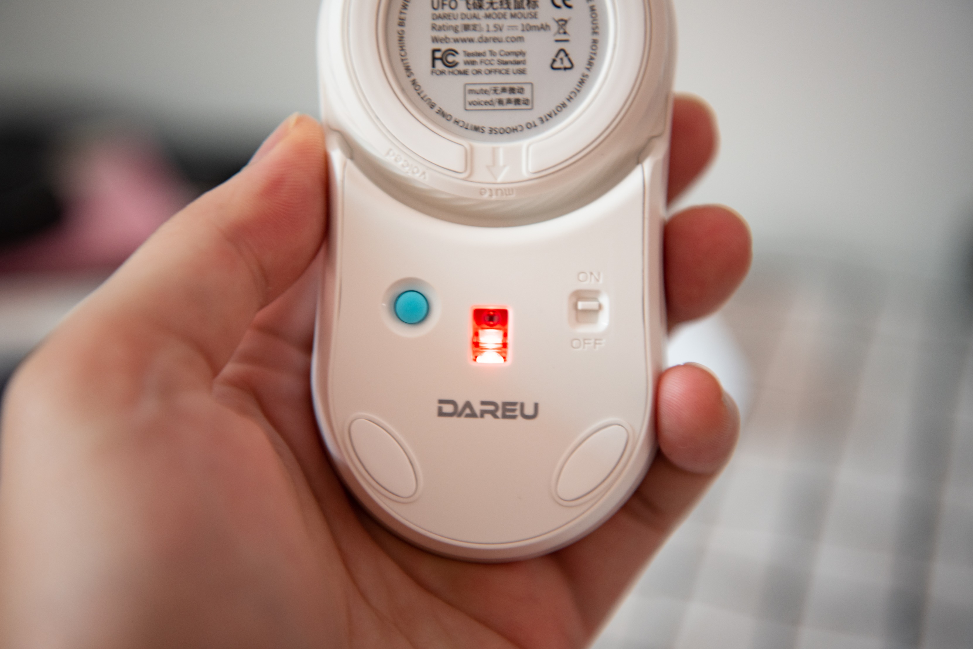 达尔优ufo双模蓝牙鼠标,达尔优ufo鼠标