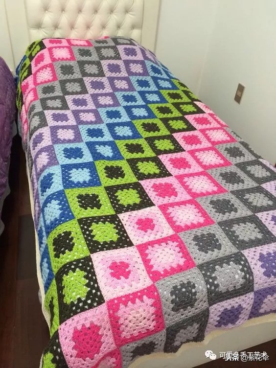 学毛线钩花一学就会简单,新手学毛线钩花