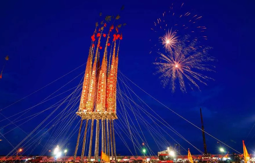 台湾中元节普渡节,台湾传统文化中元节