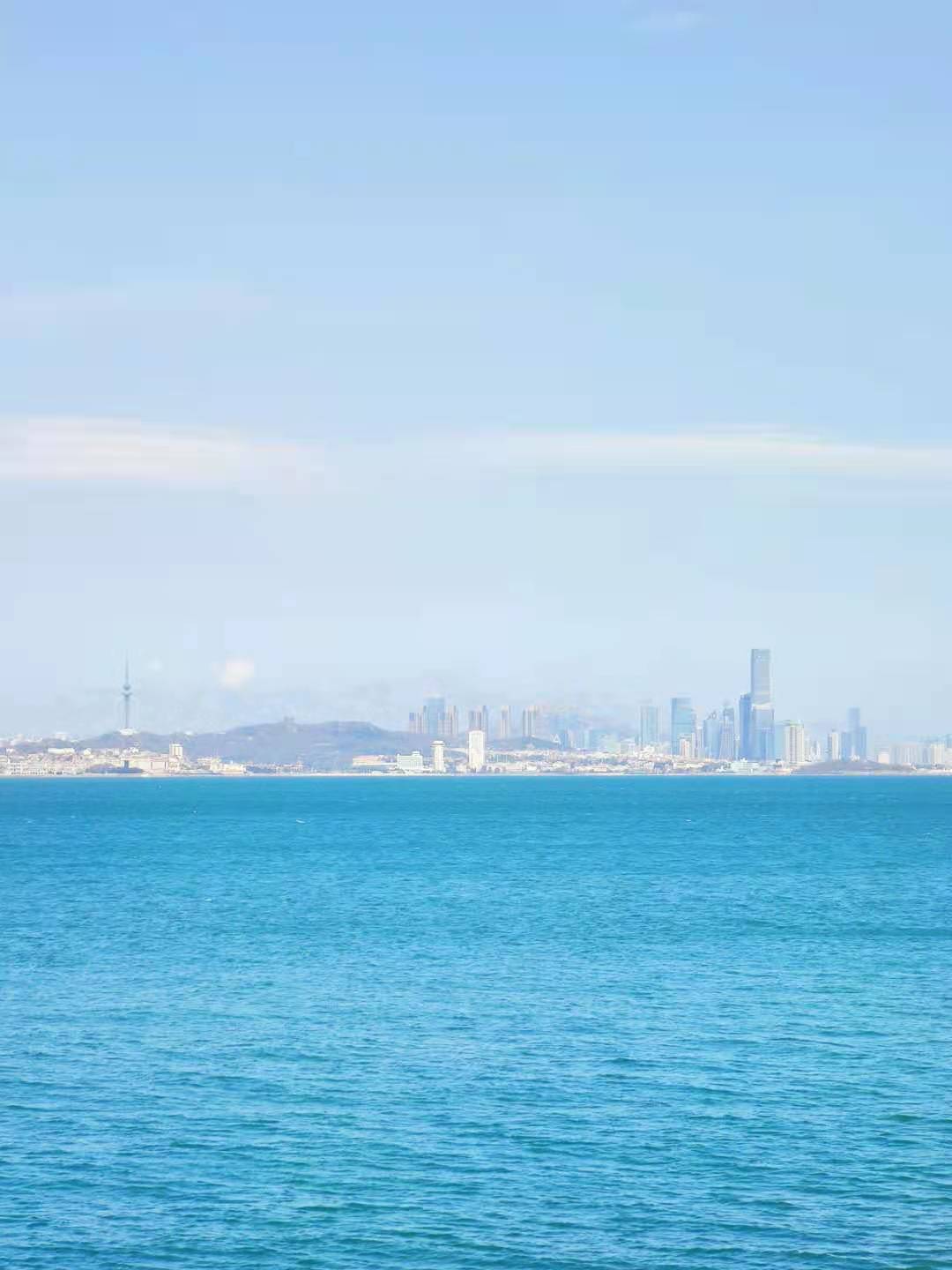 青岛最高住宅楼维多利亚湾55层,青岛维多利亚湾117平房子