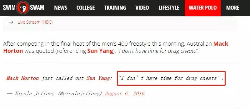 孙杨分析霍顿回应孙杨禁赛8年,2019霍顿感慨孙杨夺冠视频
