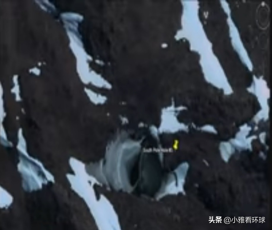 谷歌早期南极地图,谷歌地图南极洲神秘图案