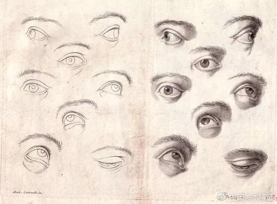 简笔画古风眼睛100种画法,古风眼睛100种画法简单