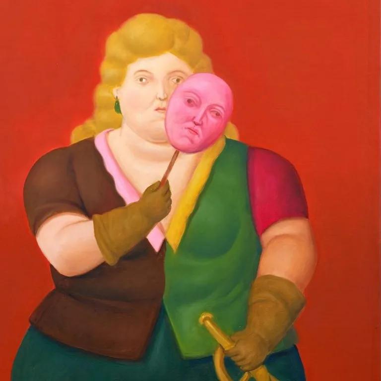 什么叫“心宽体胖”？都在这位画家的画里了