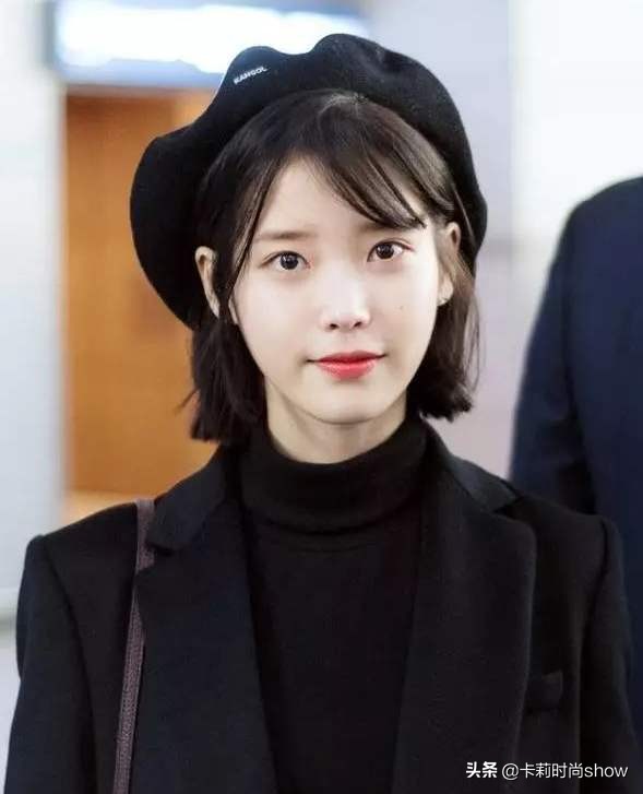 强烈建议冬天的帽子出个半永久!这样戴帽子也太好看了