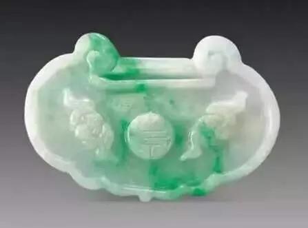 古代双寿长命锁,古人颈饰长命锁