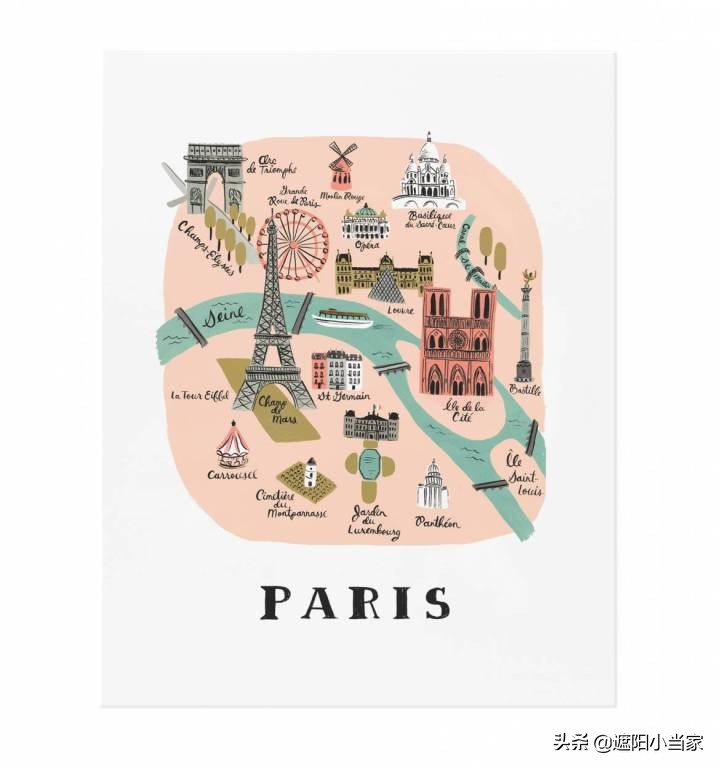 笔触丝滑的装饰画,仙气飘飘的小装饰画