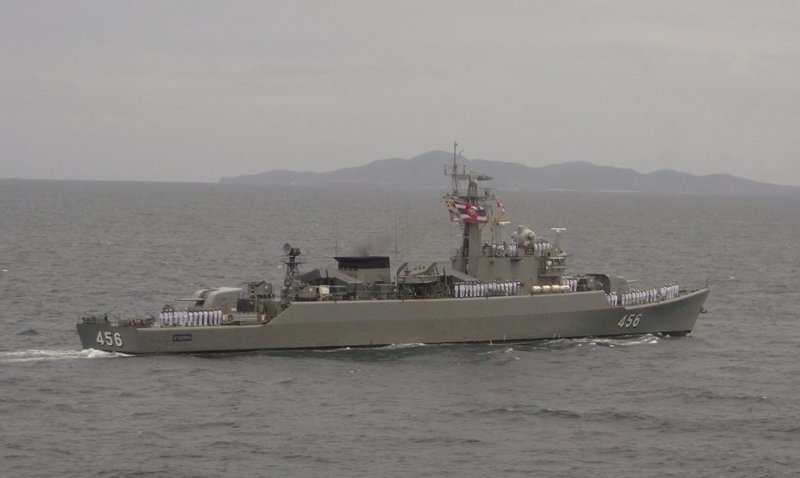 泰国海军主力舰 (泰国海军甲米号新型巡逻舰)