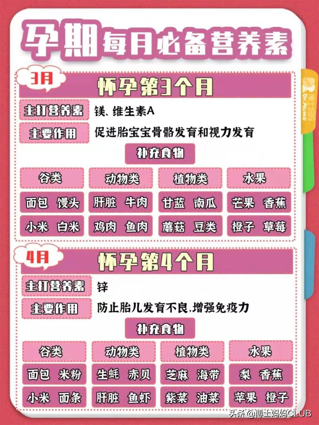 孕妇1-3个月吃什么营养最好,孕期1-10个月怎么吃