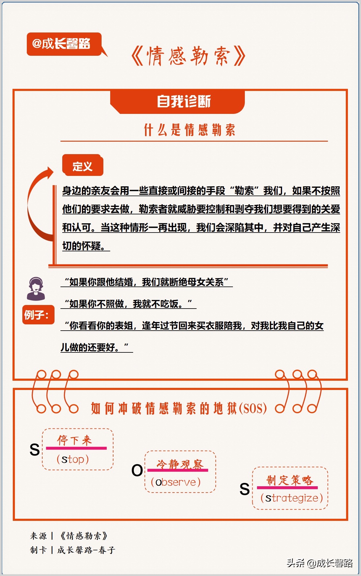 别让情感勒索毁了我们自信,不要让自己成为情感勒索的帮凶