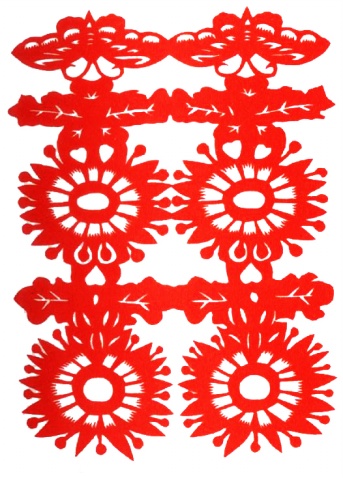 最好学喜字剪纸教程,剪纸囍教程