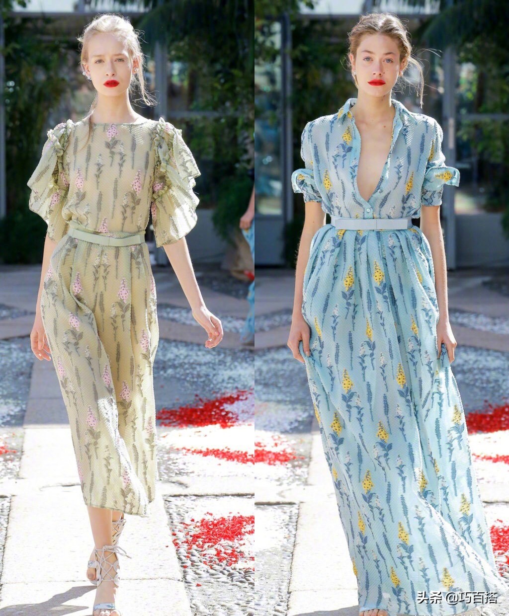 同样是碎花为什么有的显老,怎么样穿碎花裙才不会显得俗气