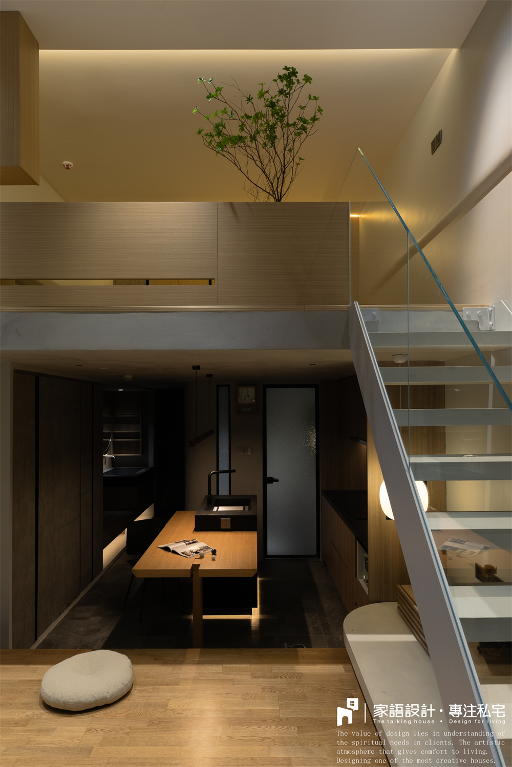 52㎡原木风一人居公寓,看完我对Loft心动了