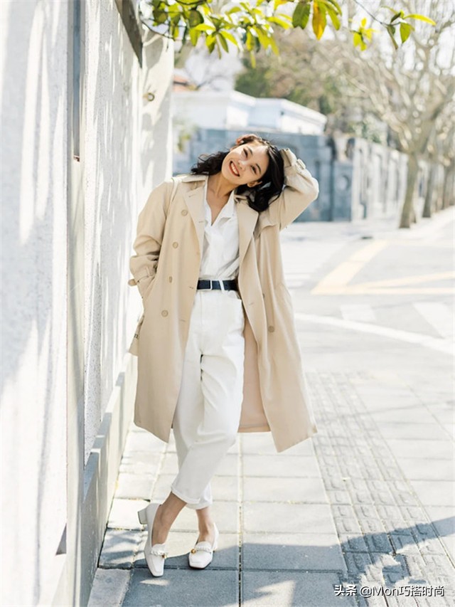 今春穿搭,风衣配色