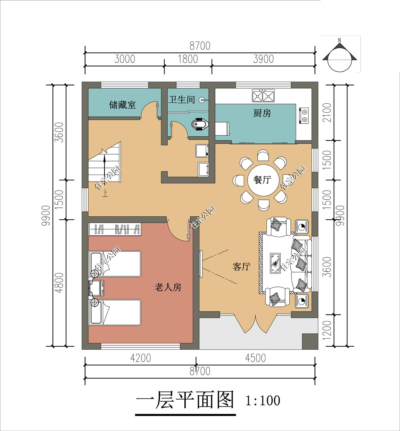 87平方二层独栋小别墅,占地90平的2层小洋楼