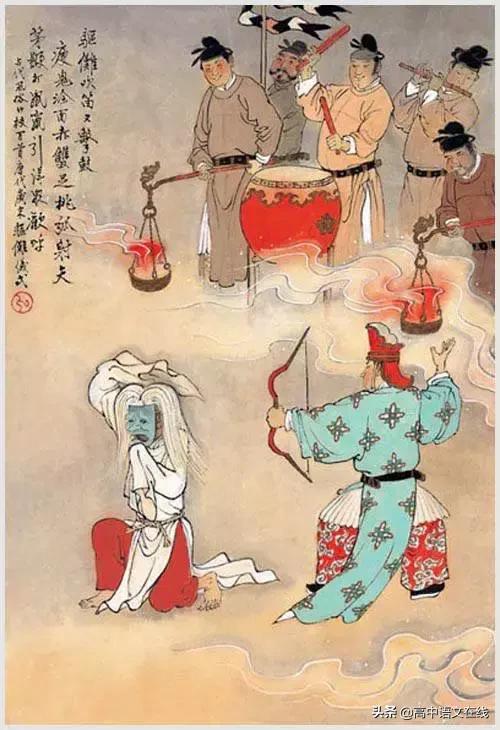 100首诗词图片,100首诗词100张风俗图太美了