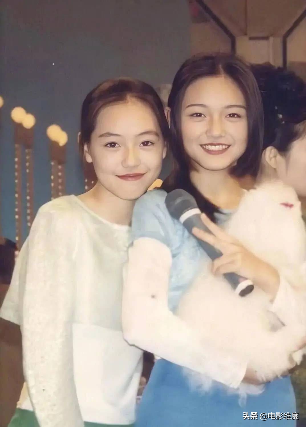 小s二女儿和爸爸同框,小s女儿同框