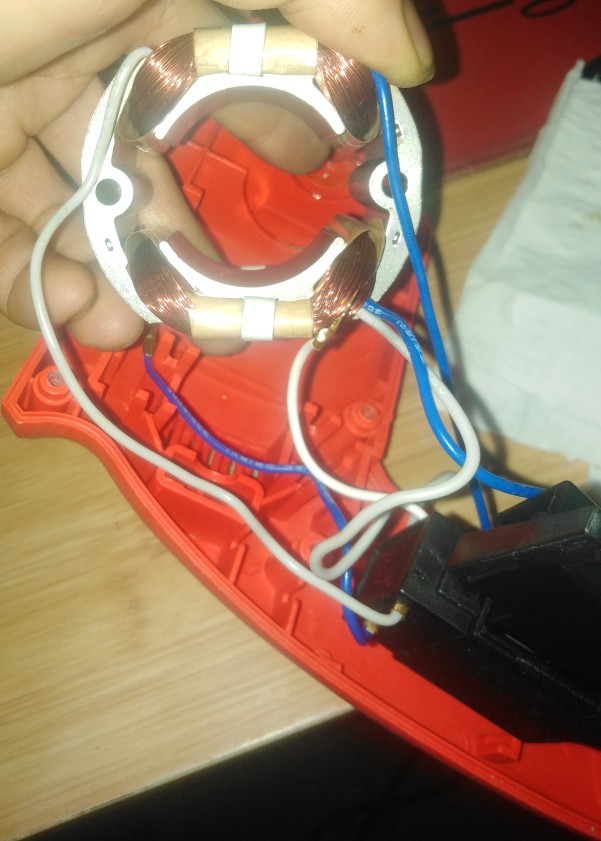 手电钻内部构造,手电钻的各组成部分图片