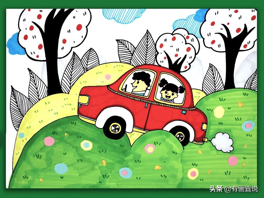 儿童创意画9-12岁,儿童创意画7-8岁创意画入门教程