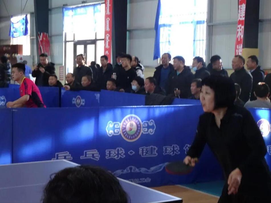 科左后旗乒乓球比赛,科尔沁职工杯乒乓球