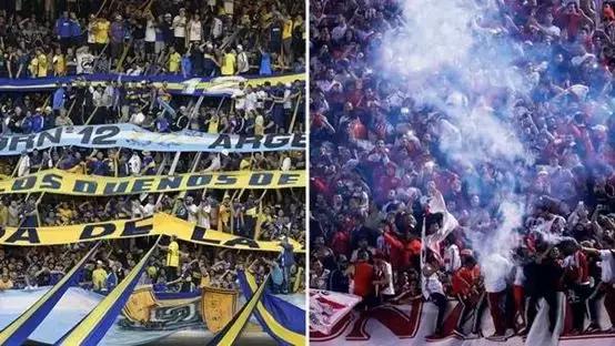 足球德比博卡青年vs河床,河床德比打架