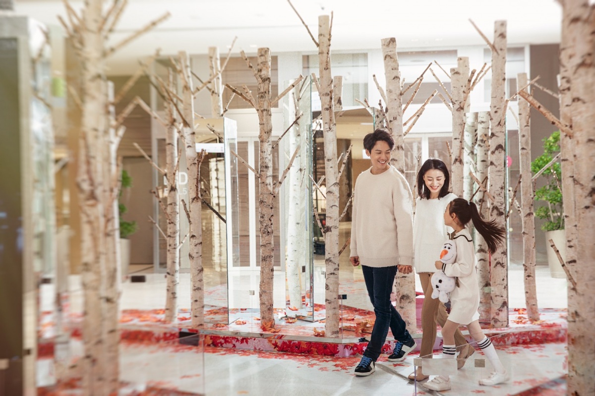 冰雪世界降临,冰雪世界国贸商城