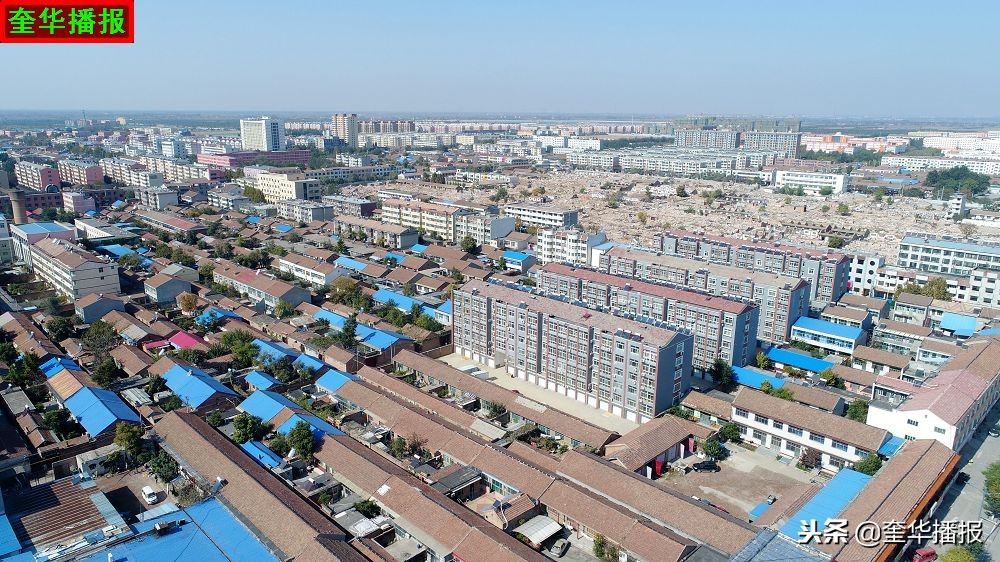 航拍武城职专,山东德州武城县城