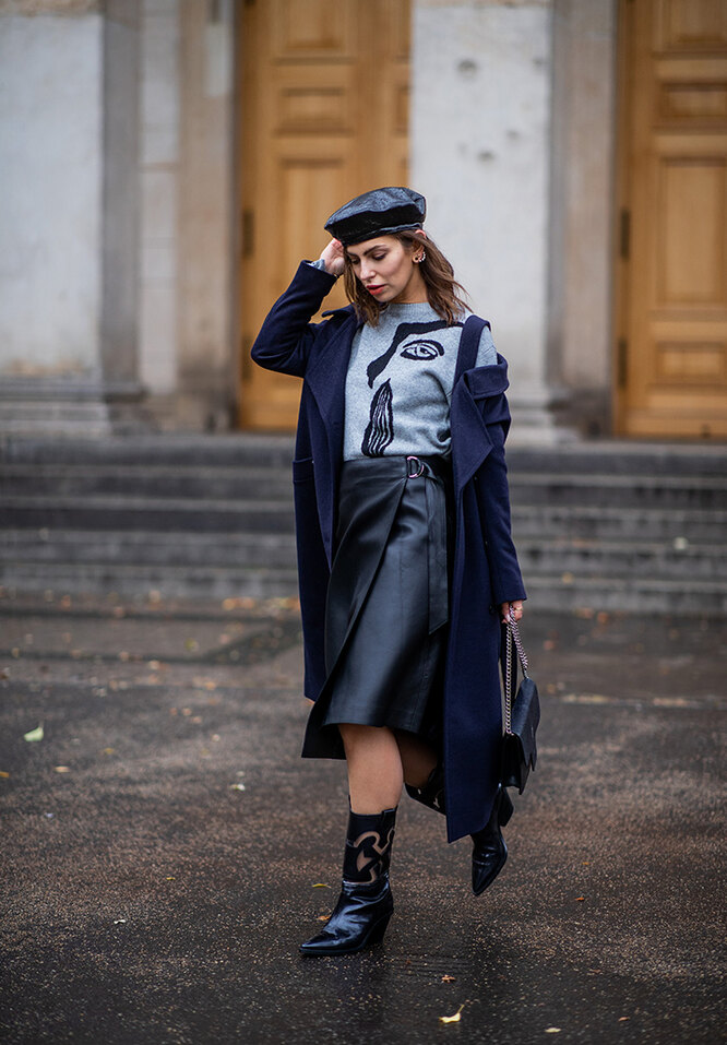 怎样佩戴贝雷帽好看,最纯正的法式配饰贝雷帽