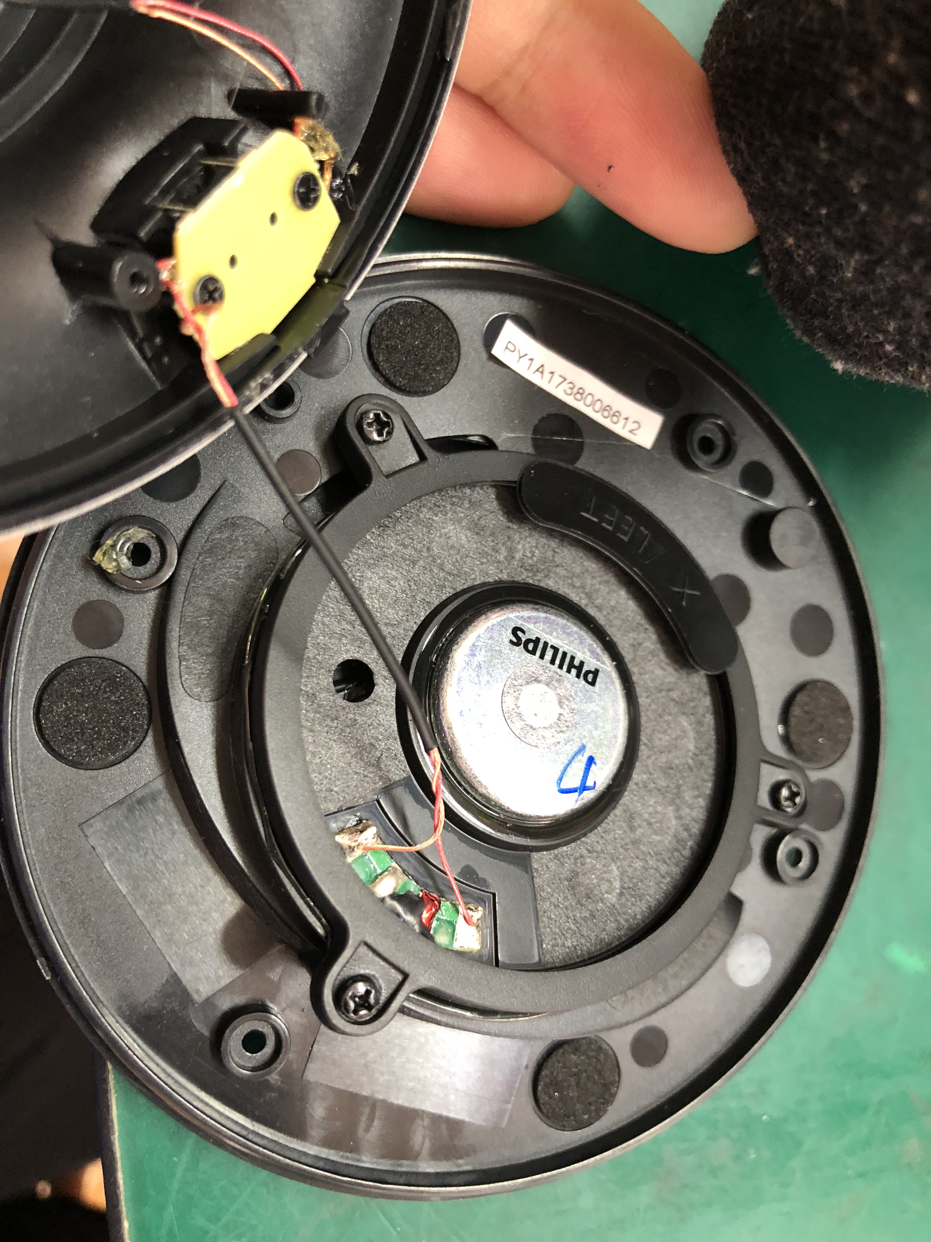 飞利浦耳机fidelio怎么拆,单元母排烧了怎么办