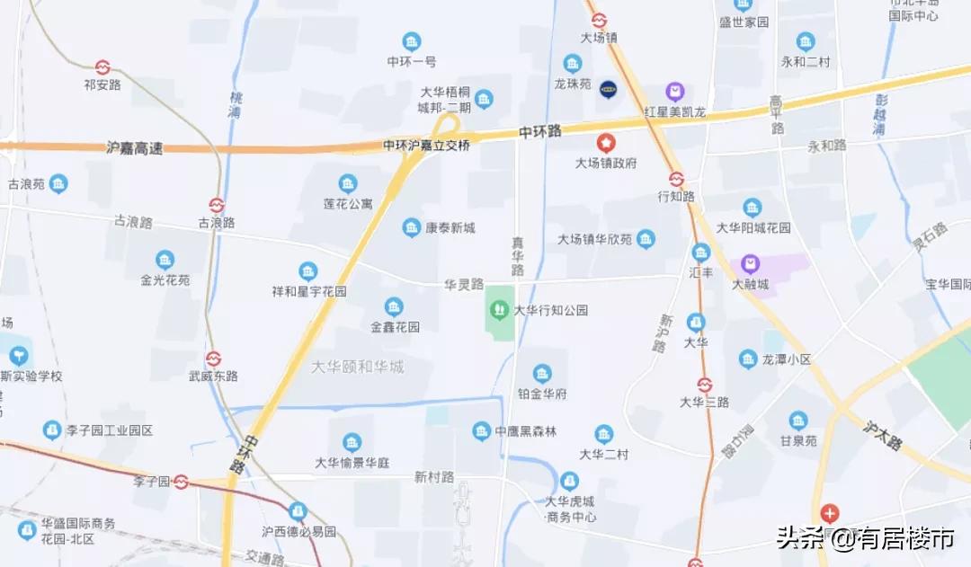 大华价格洼地,中环内地段