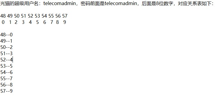 光猫超级管理密码防止修改,更换光猫能从旧光猫上获取密码吗