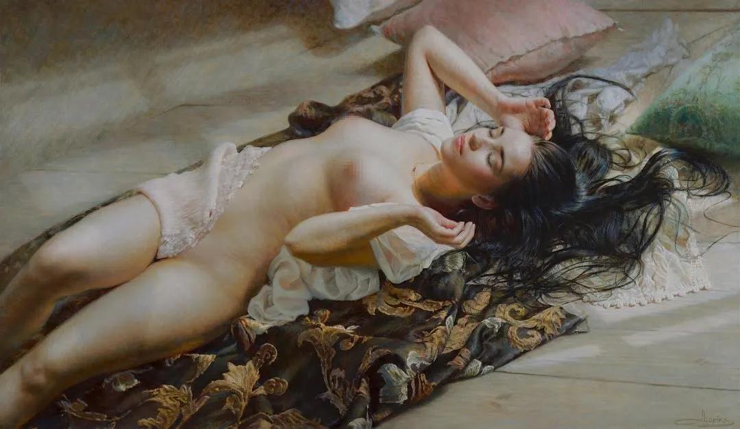 俄罗斯的女画家画的唯美油画,俄罗斯女画家油画视频