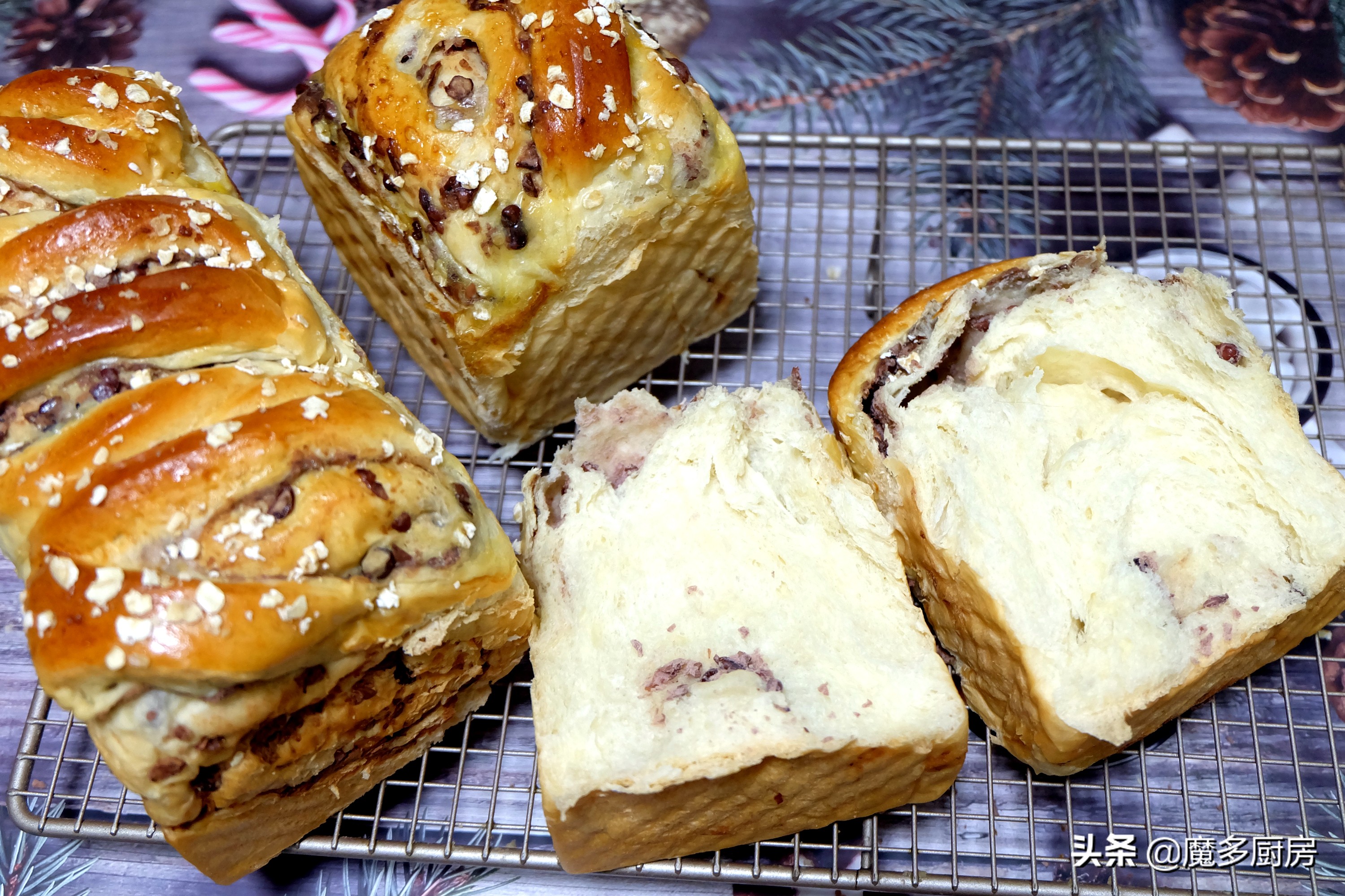想吃自己做的面包怎么做,家常烘焙豆沙面包做法