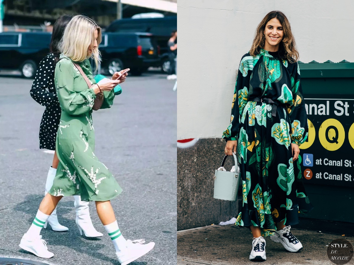 连衣裙高跟鞋漂亮,细高跟鞋搭配连衣裙