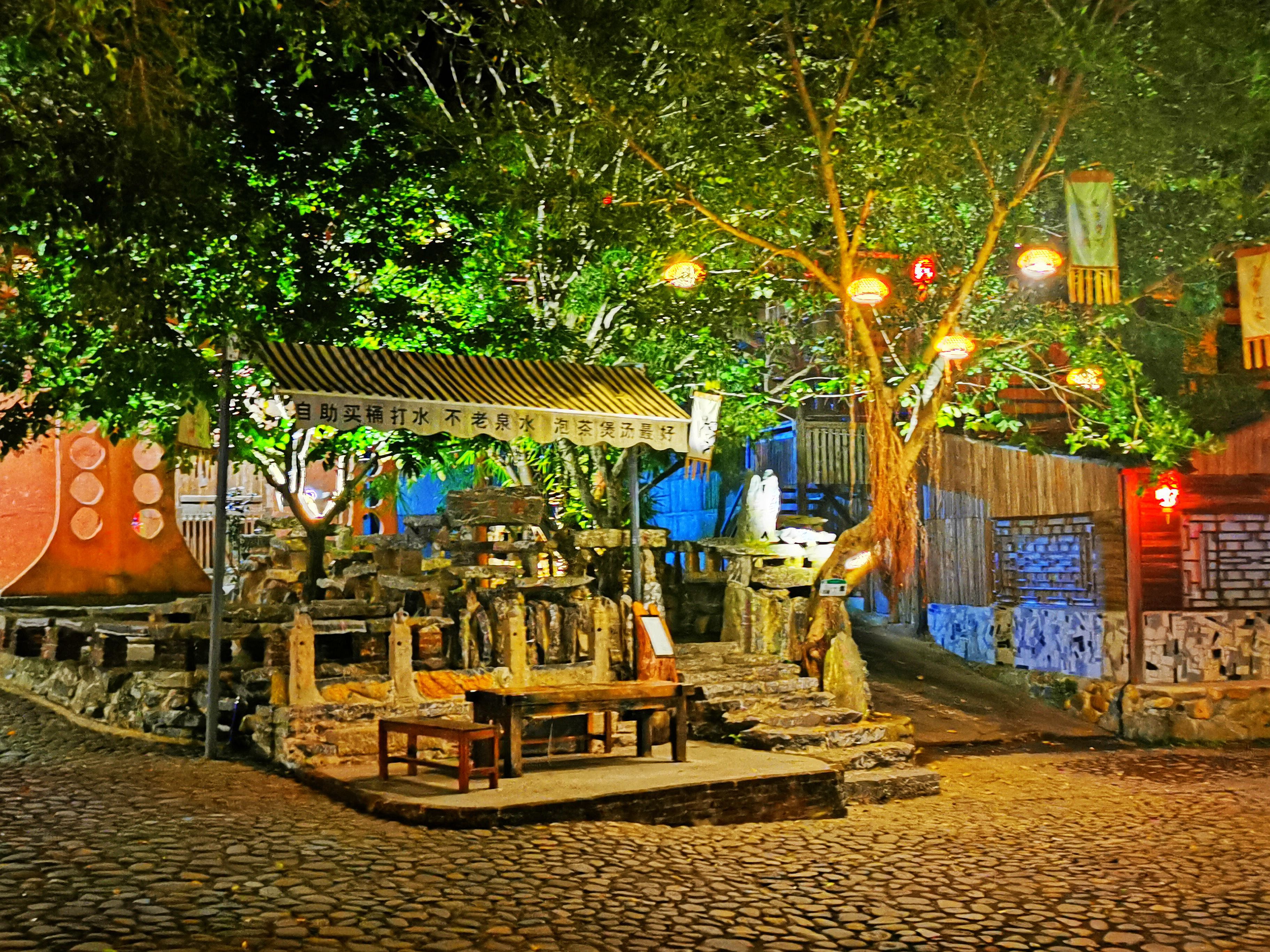 英德天门沟九州驿站套餐,英德九州驿站树上温泉