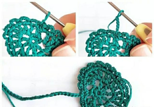 毛线书签不用钩,钩书签图解毛线书签