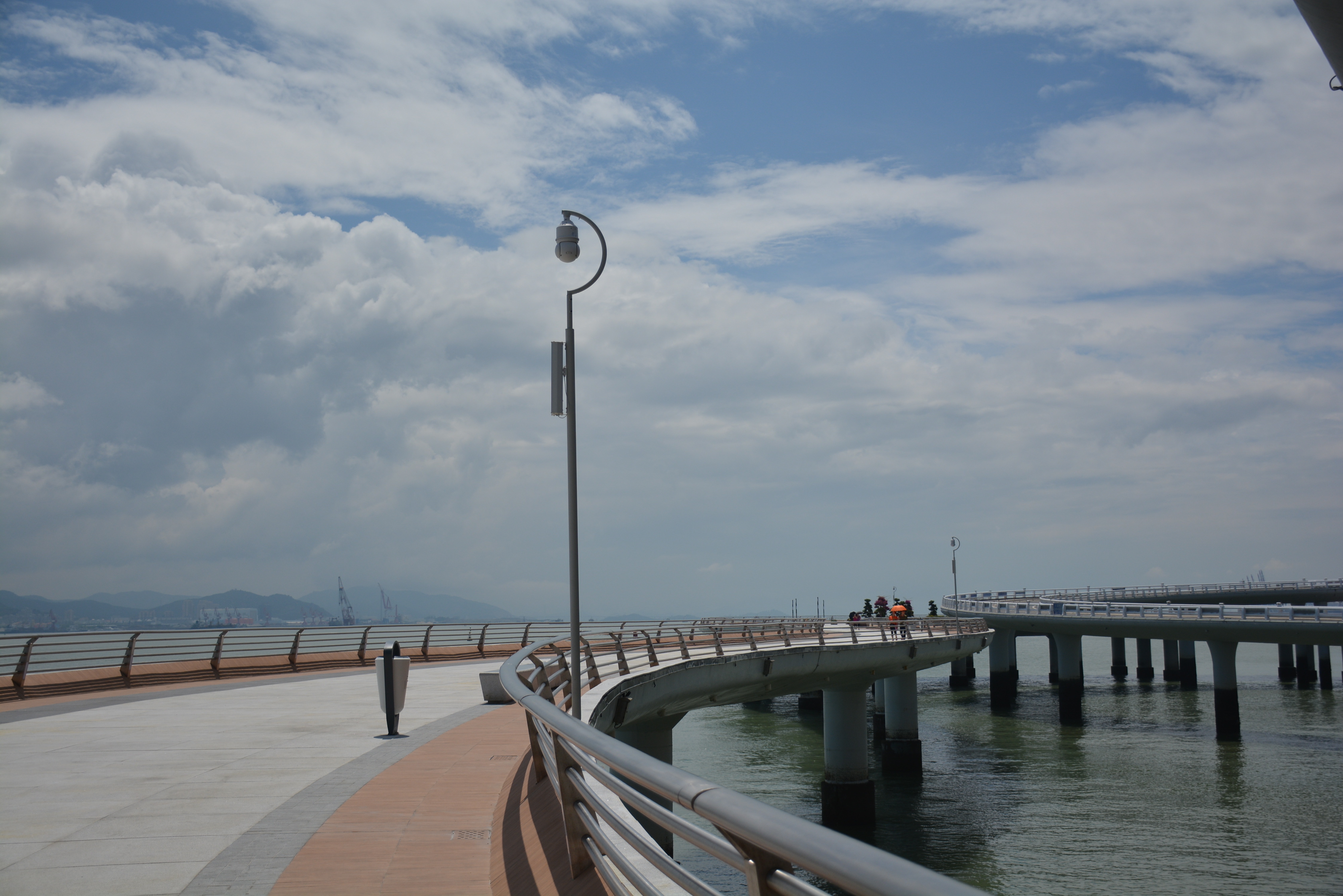 厦门观景桥,离海平面最近的大桥厦门演武大桥