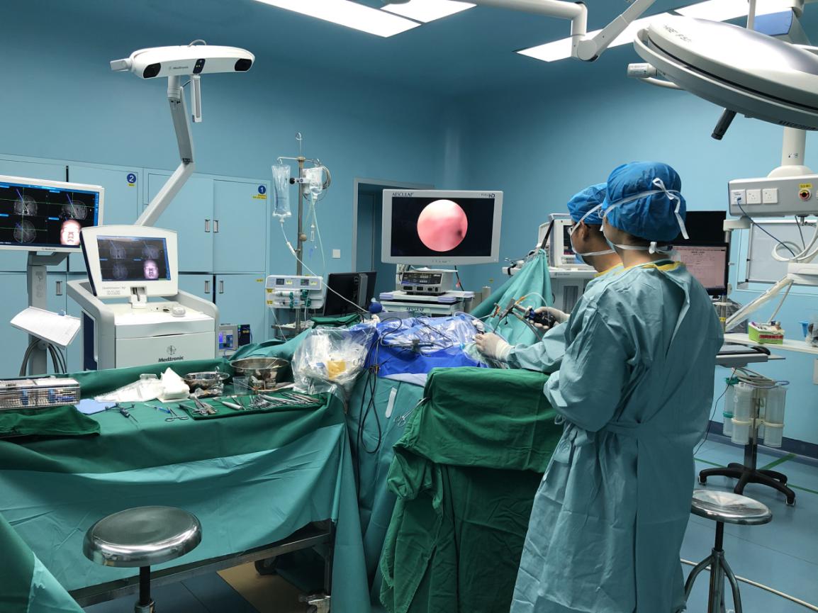 头部球囊手术,球囊微创手术